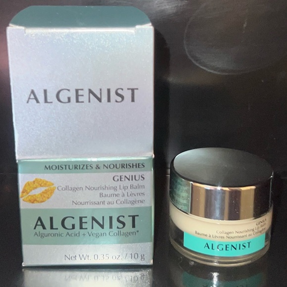 Algenist Genius Collagen Nourishing Lip Balm. Hydrate, Smooth, Plump, Filler - Picture 2 of 6